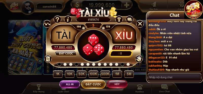 Cơ chế trò chơi trên Sunwin